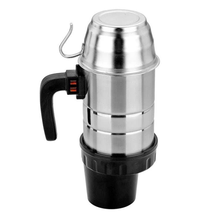 DC 12V Stainless Steel Car Electric Kettle Heated Mug Heating Cup with Charger Cigarette Lighter for Car, Capacity: 500ML - Heating Cups by buy2fix | Online Shopping UK | buy2fix