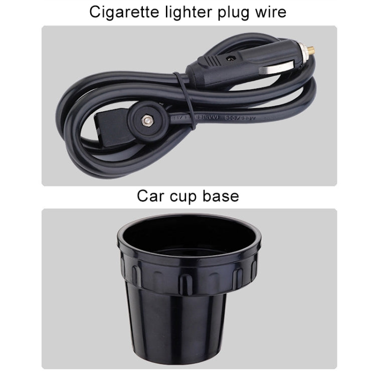 DC 12V Stainless Steel Car Electric Kettle Heated Mug Heating Cup with Charger Cigarette Lighter for Car, Capacity: 500ML - Heating Cups by buy2fix | Online Shopping UK | buy2fix