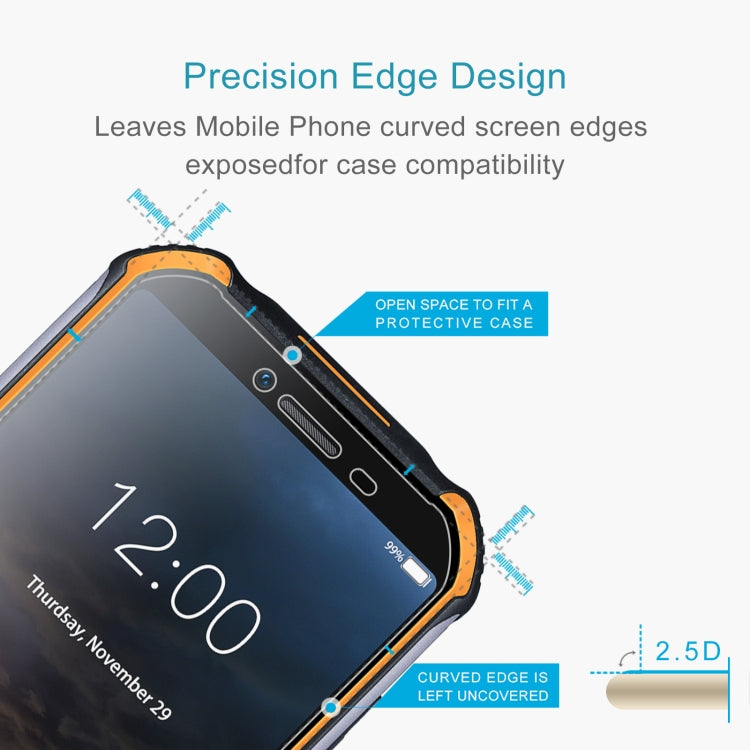 For Doogee S40 10 PCS 0.26mm 9H 2.5D Tempered Glass Film - Others by buy2fix | Online Shopping UK | buy2fix