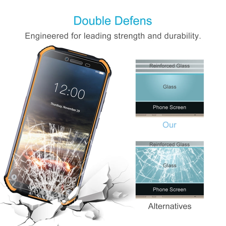 For Doogee S40 10 PCS 0.26mm 9H 2.5D Tempered Glass Film - Others by buy2fix | Online Shopping UK | buy2fix