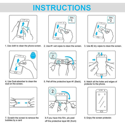 For Doogee S40 50 PCS 0.26mm 9H 2.5D Tempered Glass Film - Others by buy2fix | Online Shopping UK | buy2fix