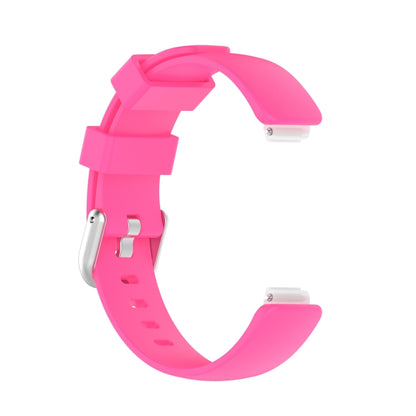 For Fitbit Inspire 2 TPE Watch Band, Size:S(Pink) - Watch Bands by buy2fix | Online Shopping UK | buy2fix