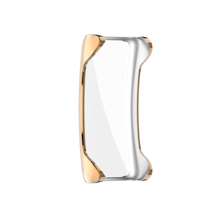 For Fitbit Inspire 2 Full Coverage PC Protective Case Cover(Rose Gold) - Watch Cases by buy2fix | Online Shopping UK | buy2fix