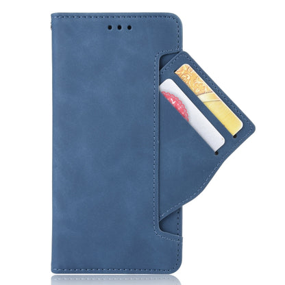 For Blackview A90 Skin Feel Calf Pattern Horizontal Flip Leather Case with Holder & Card Slots & Photo Frame(Blue) - More Brand by buy2fix | Online Shopping UK | buy2fix