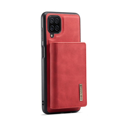 For Samsung Galaxy A12 5G DG.MING M1 Series 3-Fold Multi Card Wallet  Back Cover Shockproof Case with Holder Function(Red) - Galaxy Phone Cases by DG.MING | Online Shopping UK | buy2fix