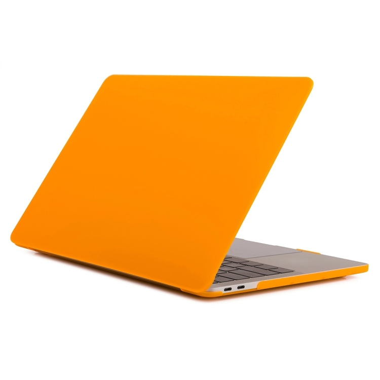 For Macbook Pro 16 inch Laptop Matte Style Protective Case(Orange) - MacBook Pro Cases by buy2fix | Online Shopping UK | buy2fix