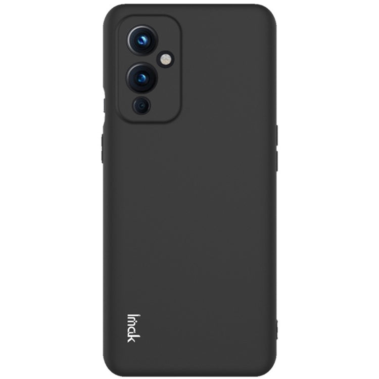 For OnePlus 9 5G European American Version IMAK UC-3 Series Shockproof Frosted TPU Protective Case(Black) - OnePlus Cases by imak | Online Shopping UK | buy2fix