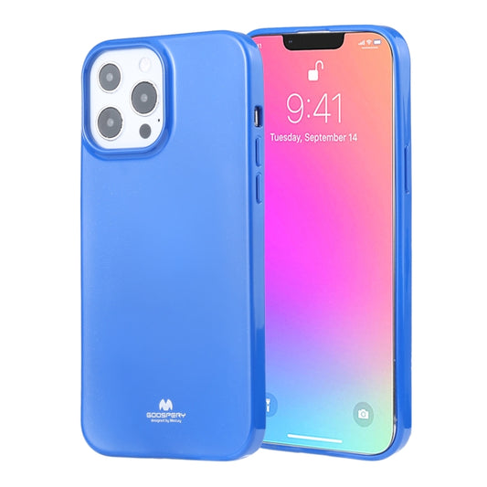 For iPhone 13 Pro GOOSPERY JELLY Full Coverage Soft Case (Blue) - iPhone 13 Pro Cases by GOOSPERY | Online Shopping UK | buy2fix