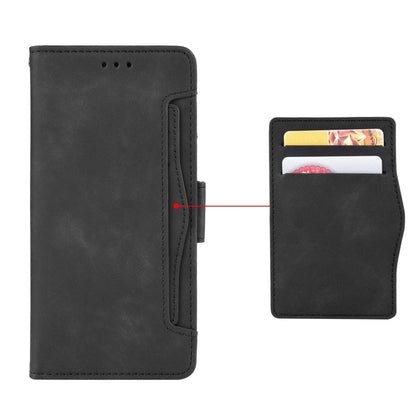 For Infinix Note 10 Skin Feel Calf Pattern Horizontal Flip Leather Case with Holder & Card Slots & Photo Frame(Black) - Infinix Cases by buy2fix | Online Shopping UK | buy2fix