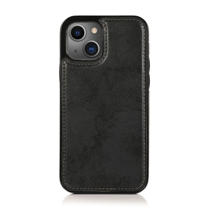 For iPhone 13 Pro Max Retro 2 in 1 Detachable Horizontal Flip Leather Case with Card Slots & Wallet (Black) - iPhone 13 Pro Max Cases by buy2fix | Online Shopping UK | buy2fix