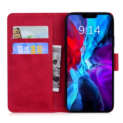 For iPhone 13 mini Tiger Embossing Pattern Horizontal Flip Leather Case with Holder & Card Slots & Wallet (Red) - iPhone 13 mini Cases by buy2fix | Online Shopping UK | buy2fix