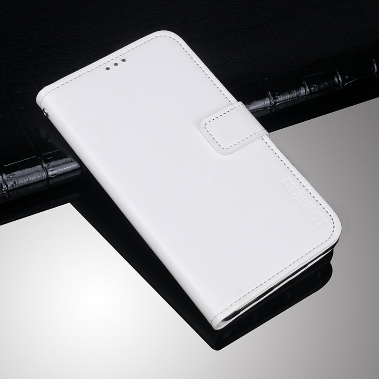 idewei Crazy Horse Texture Horizontal Flip Leather Case with Holder & Card Slots & Wallet For Xiaomi Mix 4(White) - Xiaomi Cases by idewei | Online Shopping UK | buy2fix