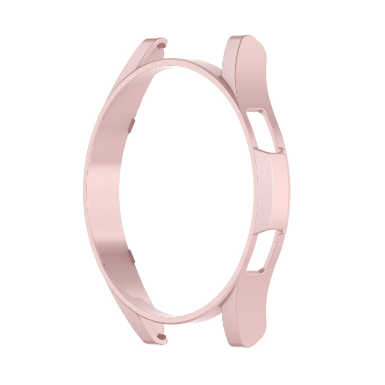 For Samsung Galaxy Watch4 Classic 46mm Half Coverage Hollowed PC Protective Case(Rose Gold) - Watch Cases by buy2fix | Online Shopping UK | buy2fix