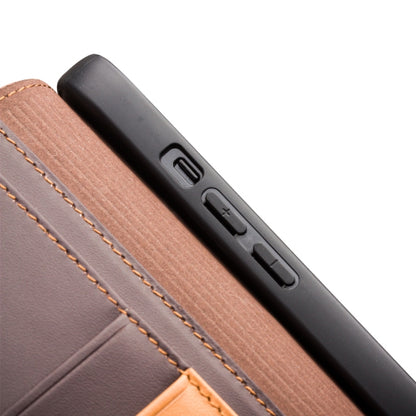 For iPhone 13 mini QIALINO Business Horizontal Flip Leather Case with Holder & Card Slots & Wallet (Brown) - iPhone 13 mini Cases by QIALINO | Online Shopping UK | buy2fix