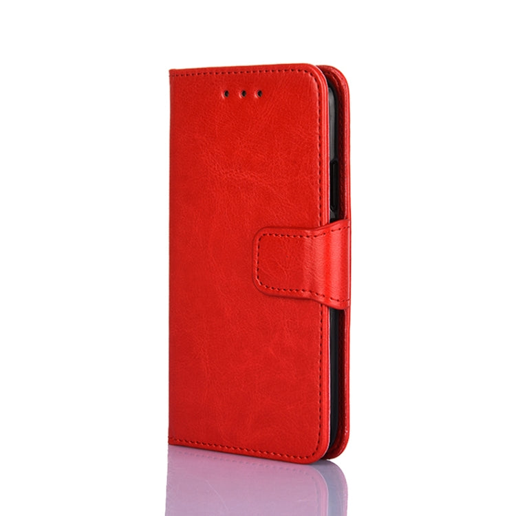 For iPhone 13 Crystal Texture Horizontal Flip Leather Case with Holder & Card Slots & Wallet(Red) - iPhone 13 Cases by buy2fix | Online Shopping UK | buy2fix