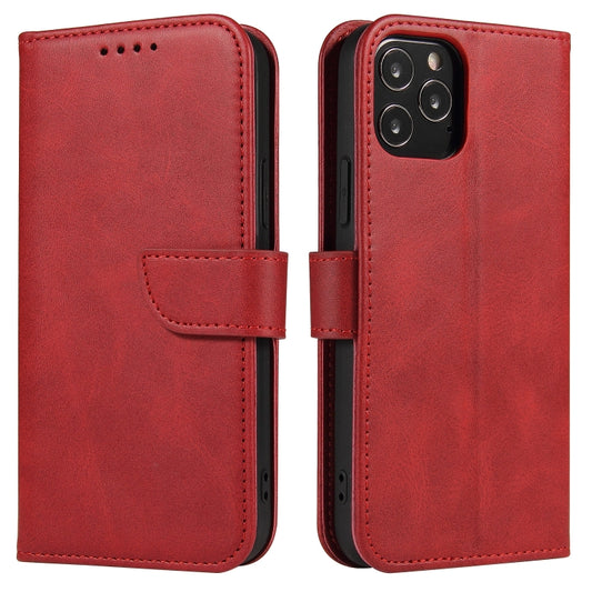 For iPhone 13 Calf Texture Buckle Horizontal Flip Leather Case with Holder & Card Slots & Wallet(Red) - iPhone 13 Cases by buy2fix | Online Shopping UK | buy2fix