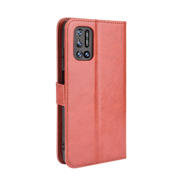 For Doogee N40 Pro Crazy Horse Texture Horizontal Flip Leather Case with Holder & Card Slots & Lanyard(Brown) - More Brand by buy2fix | Online Shopping UK | buy2fix