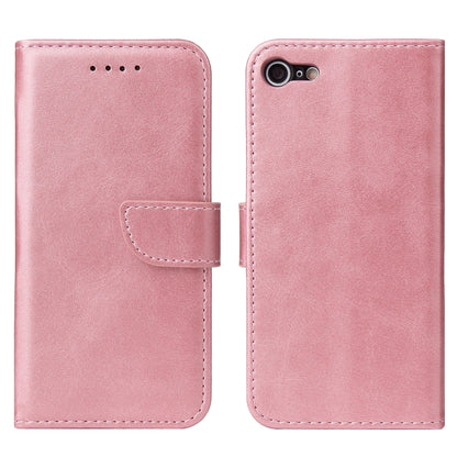 For iPhone SE 2022 / SE 2020 / 8 / 7 Calf Texture Buckle Horizontal Flip Leather Case with Holder & Card Slots & Wallet(Rose Gold) - iPhone SE 2022 / 2020 / 8 / 7 Cases by buy2fix | Online Shopping UK | buy2fix