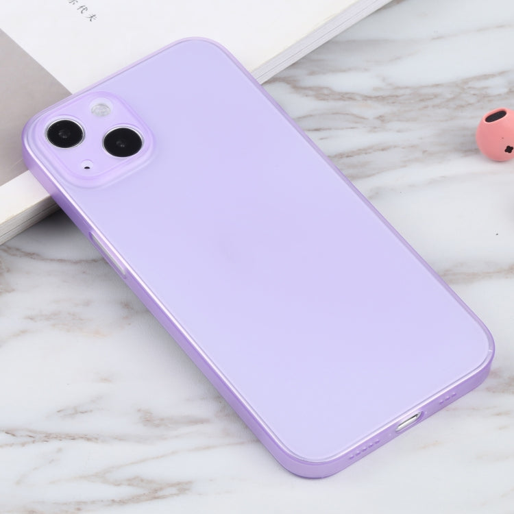 For iPhone 13 Camera Precision Hole PP Protective Case(Purple) - iPhone 13 Cases by buy2fix | Online Shopping UK | buy2fix