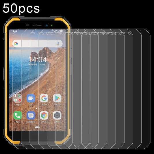 For Ulefone Armor X6 / Armor X6 Pro 50 PCS 0.26mm 9H 2.5D Tempered Glass Film - Ulefone Tempered Glass by buy2fix | Online Shopping UK | buy2fix