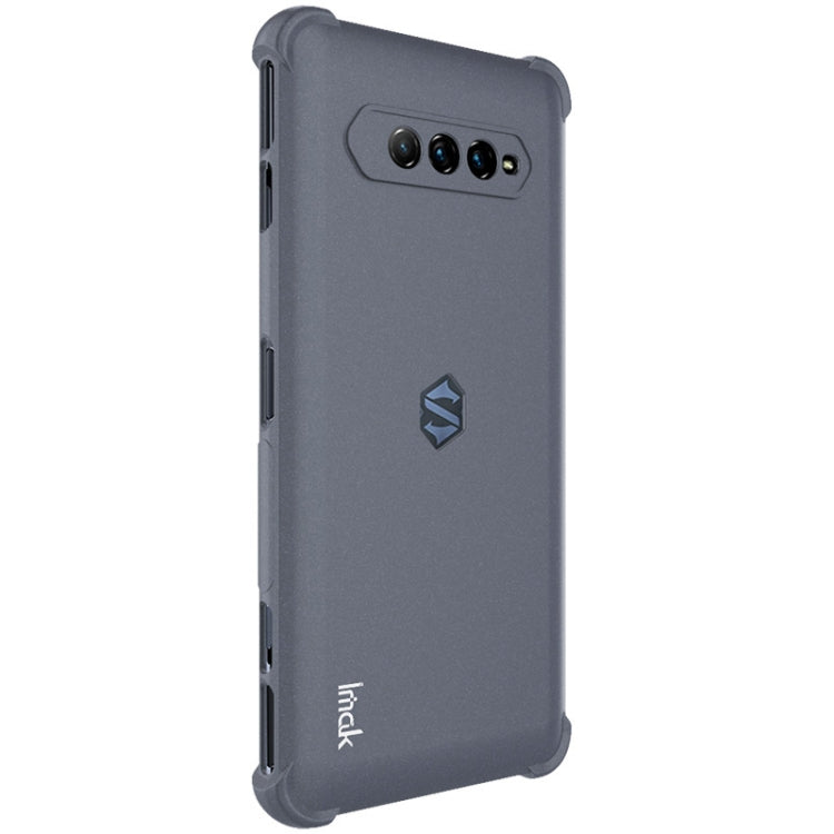 For Xiaomi Black Shark 4 Pro / 4 IMAK All-inclusive Shockproof Airbag TPU Case with Screen Protector(Matte Grey) - Xiaomi Cases by imak | Online Shopping UK | buy2fix