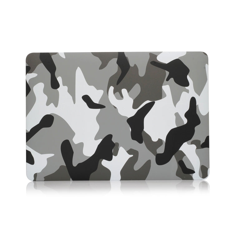 Camouflage Pattern Laptop Water Decals PC Protective Case For MacBook Air 13.3 inch A1466 / A1369(Grey Camouflage) - MacBook Air Cases by buy2fix | Online Shopping UK | buy2fix