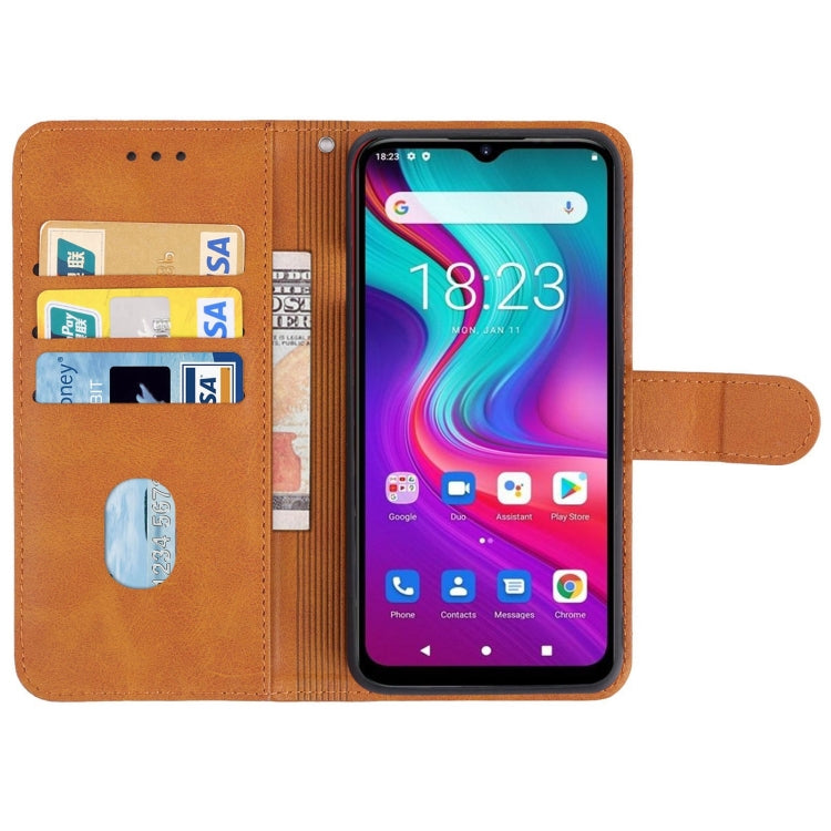 Leather Phone Case For Doogee X96 Pro(Brown) - More Brand by buy2fix | Online Shopping UK | buy2fix