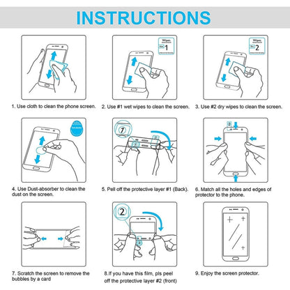 10 PCS 0.26mm 9H 2.5D Tempered Glass Film For Doogee S70 Lite - For Doogee by buy2fix | Online Shopping UK | buy2fix