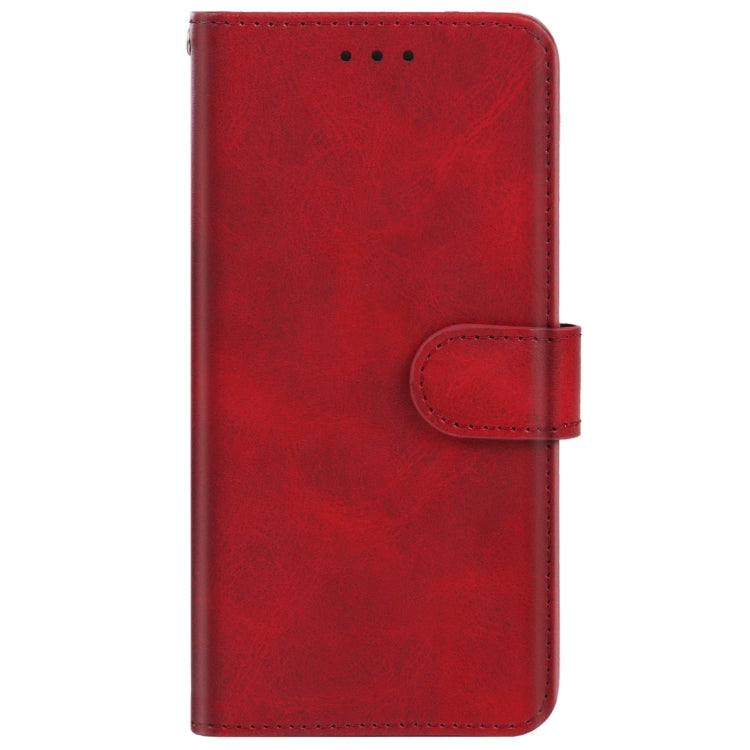 Leather Phone Case For DOOGEE BL12000 / BL12000 Pro(Red) - Doogee Cases by buy2fix | Online Shopping UK | buy2fix