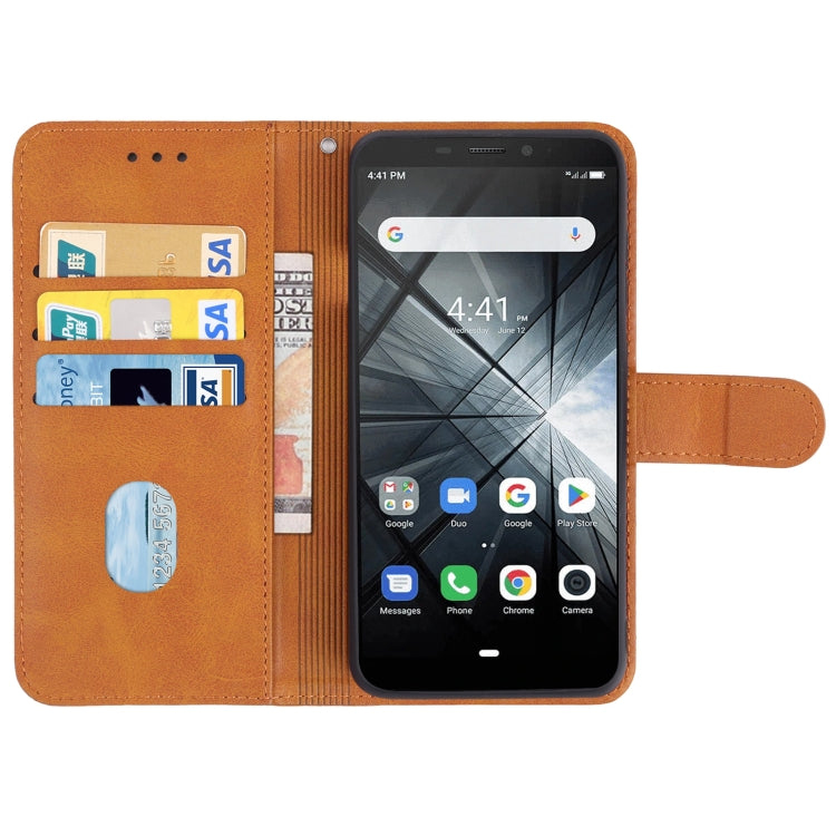 Leather Phone Case For Ulefone Armor X5(Brown) - Ulefone Cases by buy2fix | Online Shopping UK | buy2fix