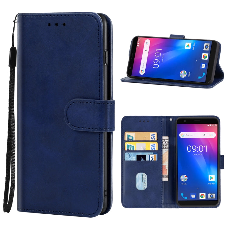 Leather Phone Case For Ulefone S1(Blue) - Ulefone Cases by buy2fix | Online Shopping UK | buy2fix