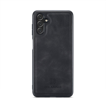 For Samsung Galaxy A13 5G DG.MING M2 Series 3-Fold Multi Card Bag Phone Case(Black) - Galaxy Phone Cases by DG.MING | Online Shopping UK | buy2fix