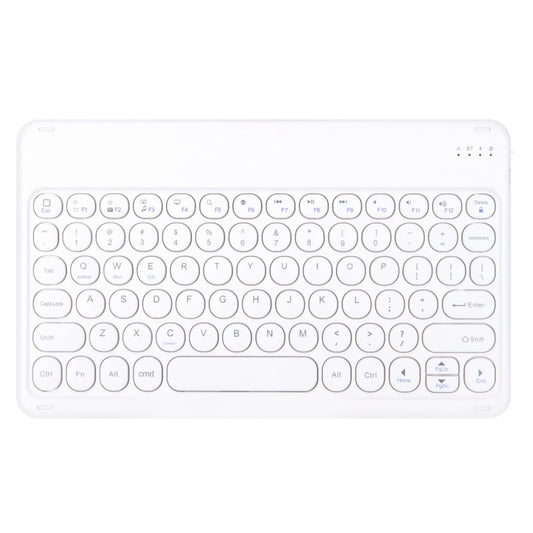 X3 Universal Candy Color Round Keys Bluetooth Keyboard(White) - Universal Keyboard by buy2fix | Online Shopping UK | buy2fix