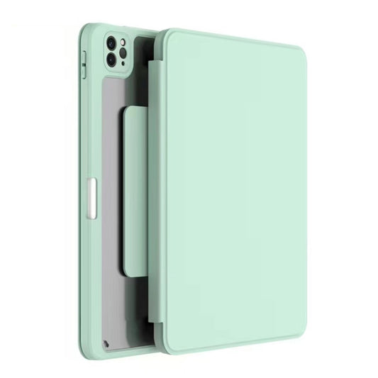 For iPad Pro 12.9 2022 / 2021 / 2020 / 2018 Mutural Jianshang Series Tablet Leather Smart Case(Mint Green) - iPad Pro 12.9 (2022/2021) Cases by Mutural | Online Shopping UK | buy2fix