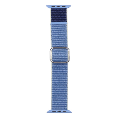 Nylon Watch Band For Apple Watch Ultra 49mm&Watch Ultra 2 49mm / Series 9&8&7 45mm / SE 3&SE 2&6&SE&5&4 44mm / 3&2&1 42mm(Wind Cloud Grey) - Watch Bands by buy2fix | Online Shopping UK | buy2fix