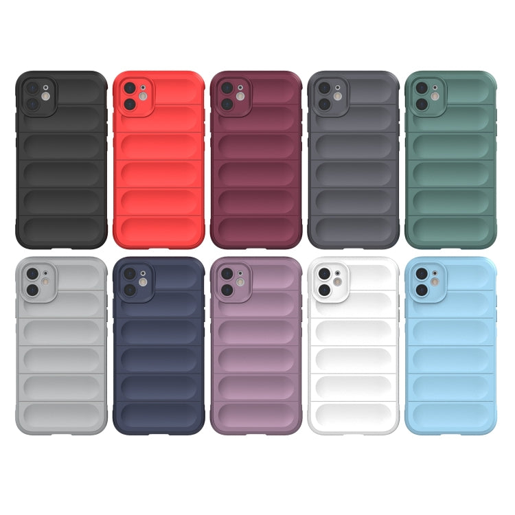 For iPhone 11 Magic Shield TPU + Flannel Phone Case (White) - iPhone 11 Cases by buy2fix | Online Shopping UK | buy2fix