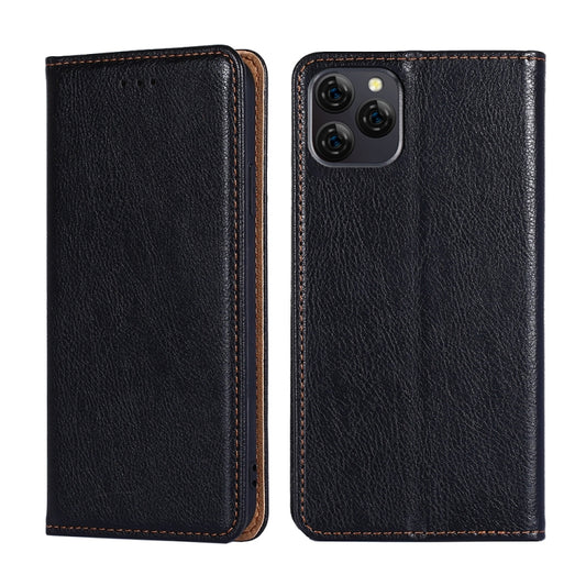 For Blackview A95 Pure Color Magnetic Leather Phone Case(Black) - More Brand by buy2fix | Online Shopping UK | buy2fix