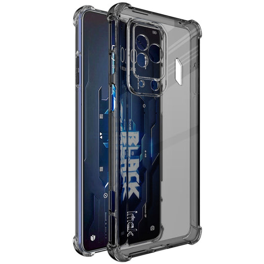 For Xiaomi Black Shark 5 Pro imak TPU Phone Case with Screen Protector(Transparent Black) - Xiaomi Cases by imak | Online Shopping UK | buy2fix