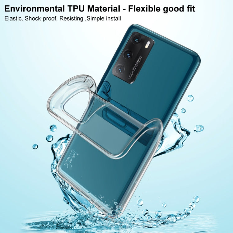 For ZTE Blade A51 IMAK UX-5 Series Transparent Shockproof TPU Protective Phone Case - ZTE Cases by imak | Online Shopping UK | buy2fix