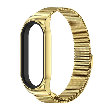 For Xiaomi Mi Band 7 / 7 NFC MIJOBS CS Milan Magnetic Stainless Steel Watch Band(Gold) - Watch Bands by MIJOBS | Online Shopping UK | buy2fix