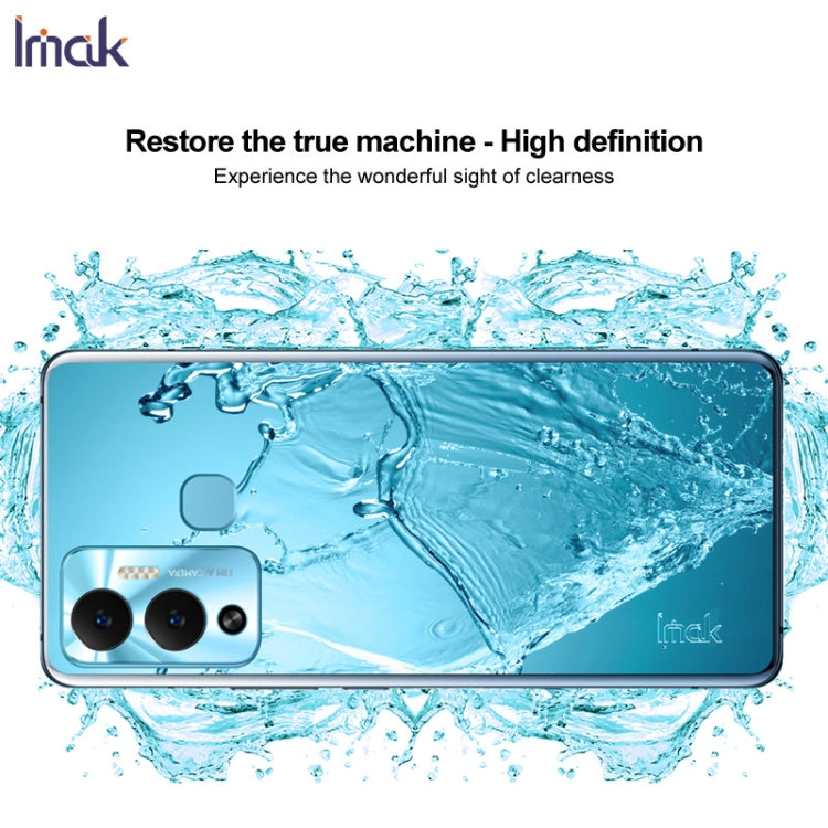 For Infinix Hot 12 Play IMAK UX-5 Series Shockproof TPU Phone Case(Transparent) - Infinix Cases by imak | Online Shopping UK | buy2fix