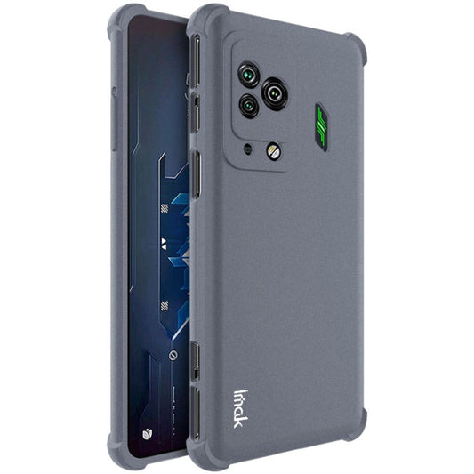 For Xiaomi Black Shark 5 Pro IMAK All-inclusive Shockproof Airbag TPU Case with Screen Protector (Matte Grey) - Xiaomi Cases by imak | Online Shopping UK | buy2fix