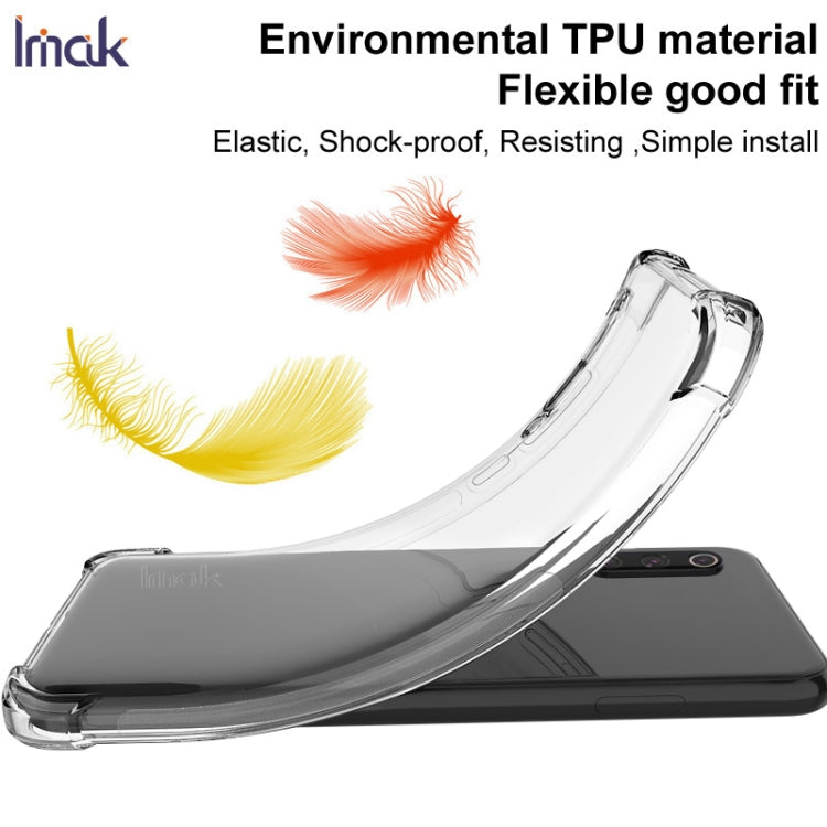 For OPPO Reno8 5G/Reno8 5G Global IMAK All-inclusive Shockproof Airbag TPU Case with Screen Protector (Transparent) - OPPO Cases by imak | Online Shopping UK | buy2fix