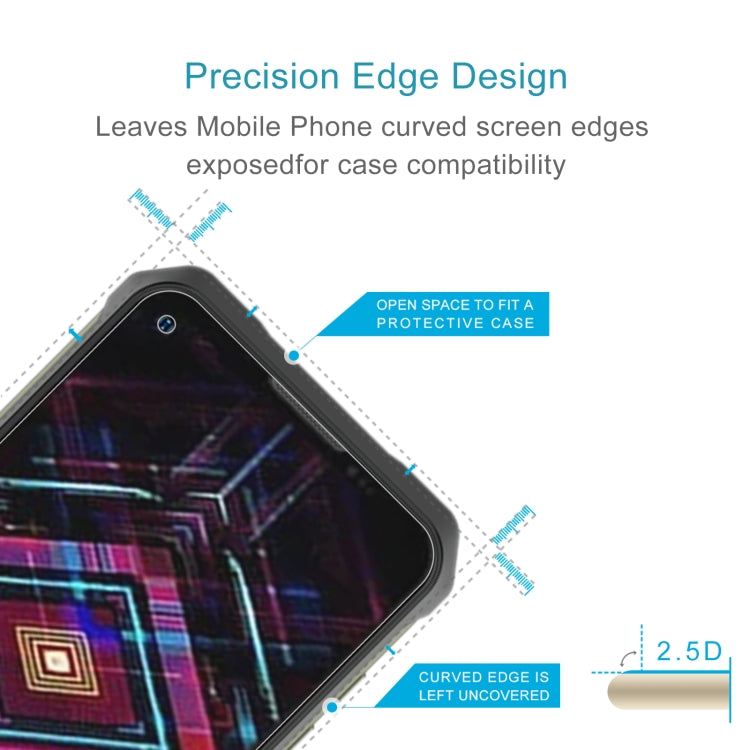 10 PCS 0.26mm 9H 2.5D Tempered Glass Film For Doogee V11 - For Doogee by buy2fix | Online Shopping UK | buy2fix