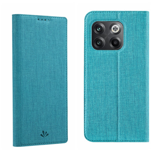 For OnePlus 10T 5G/Ace Pro 5G ViLi DMX Series TPU + PU Shockproof Leather Phone Case(Blue) - OnePlus Cases by ViLi | Online Shopping UK | buy2fix