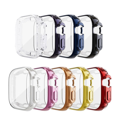 For Apple Watch 8 / 7 45mm All-inclusive Plating TPU Shockproof Case(Silvery) - Watch Cases by buy2fix | Online Shopping UK | buy2fix