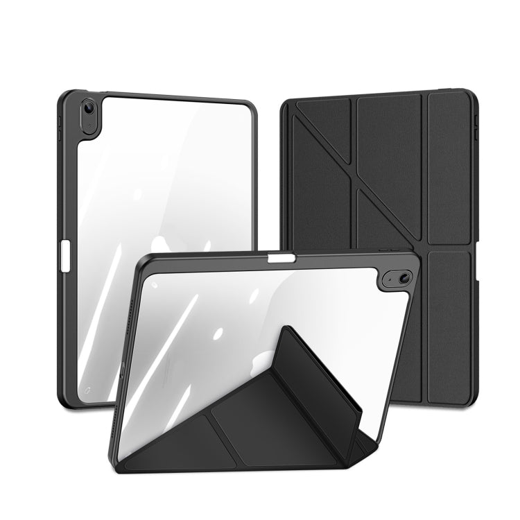 For iPad 10th Gen 10.9 2022 DUX DUCIS Magi Series Smart Leather Tablet Case(Black) - iPad 10th Gen 10.9 Cases by DUX DUCIS | Online Shopping UK | buy2fix