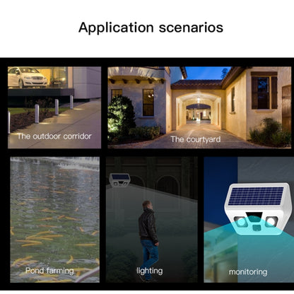 HS2180 Solar Garden Lamp with Night Vision Monitoring Function - Solar Lights by buy2fix | Online Shopping UK | buy2fix