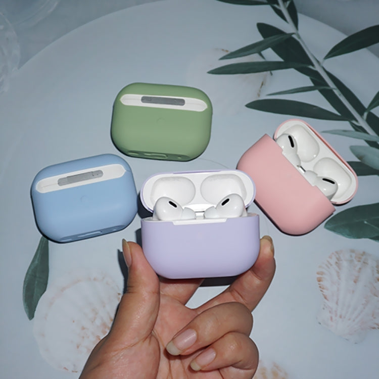 For AirPods Pro 2 Spliting Silicone Protective Case(White) - For AirPods Pro 2 by buy2fix | Online Shopping UK | buy2fix