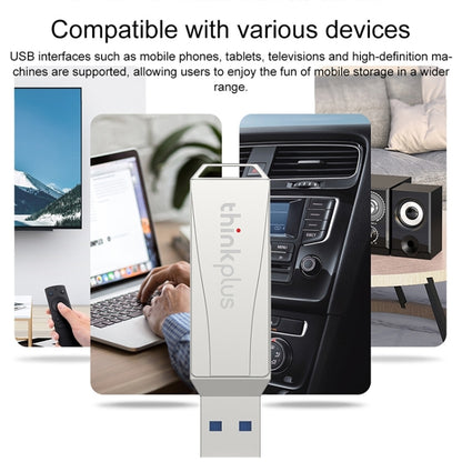 Lenovo Thinkplus MU252 USB 3.1 + USB-C / Type-C Flash Drive, Memory:32GB (Silver) - USB Flash Drives by Lenovo | Online Shopping UK | buy2fix